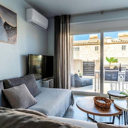 Zefyros Suite , Seafront Retreat ! Pánormos Eksteriør bilde