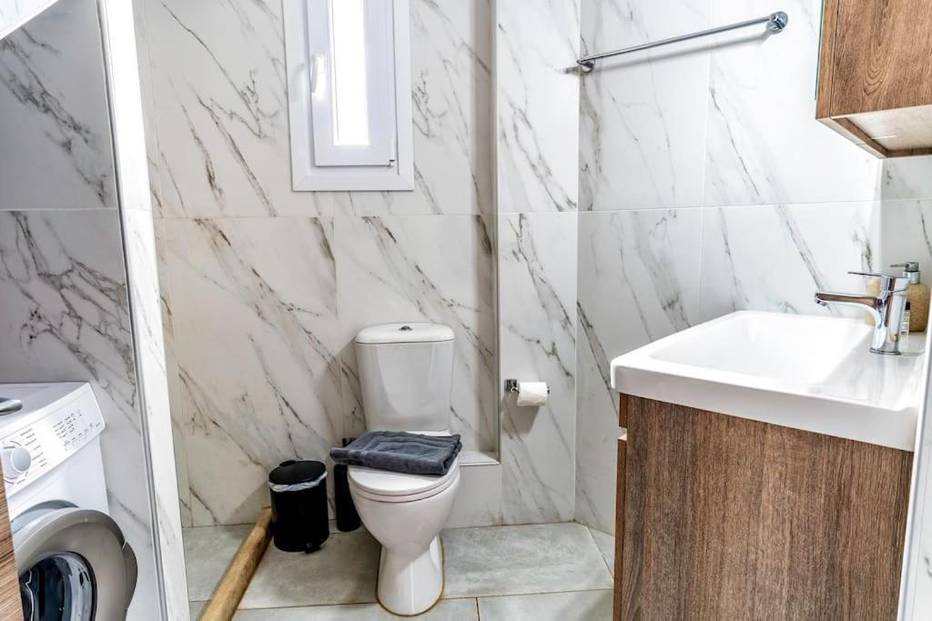 Zefyros Suite , Seafront Retreat ! Pánormos Eksteriør bilde