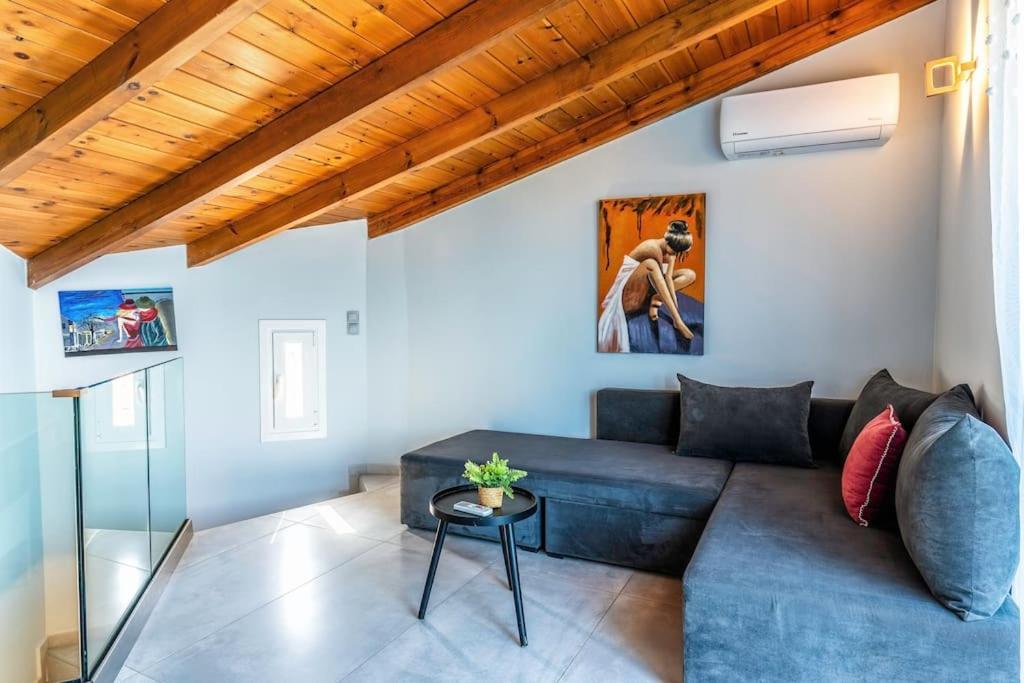 Zefyros Suite , Seafront Retreat ! Pánormos Eksteriør bilde