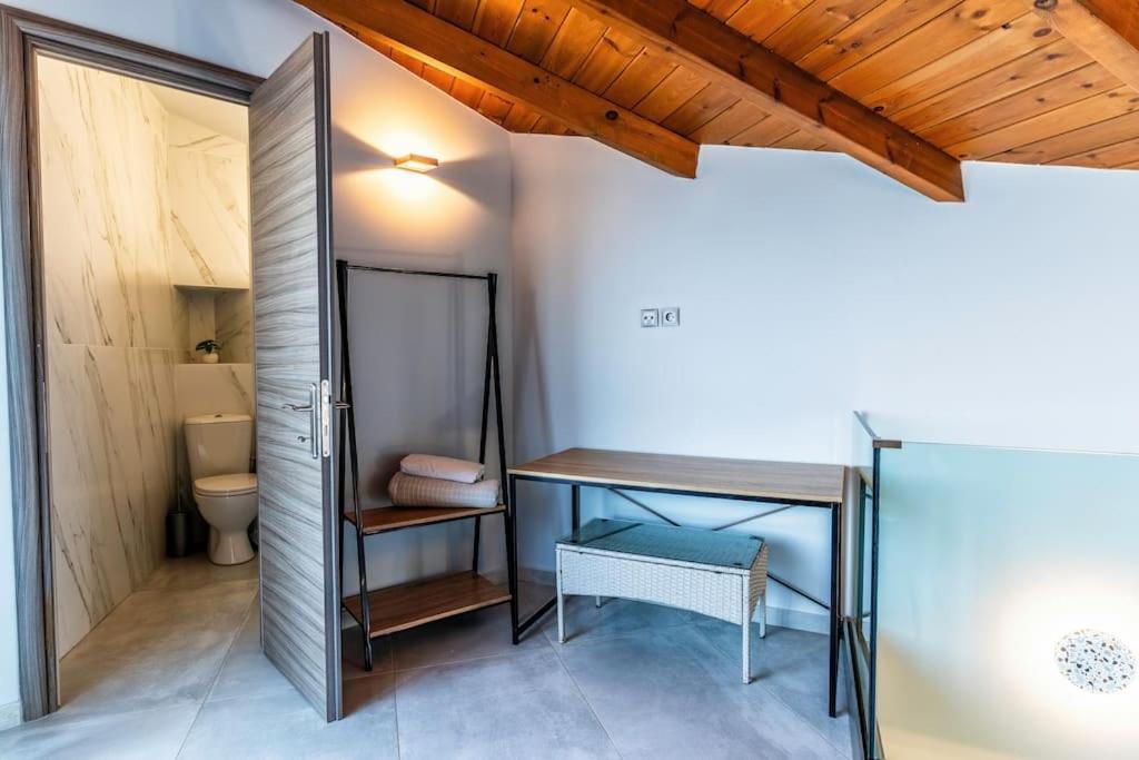 Zefyros Suite , Seafront Retreat ! Pánormos Eksteriør bilde