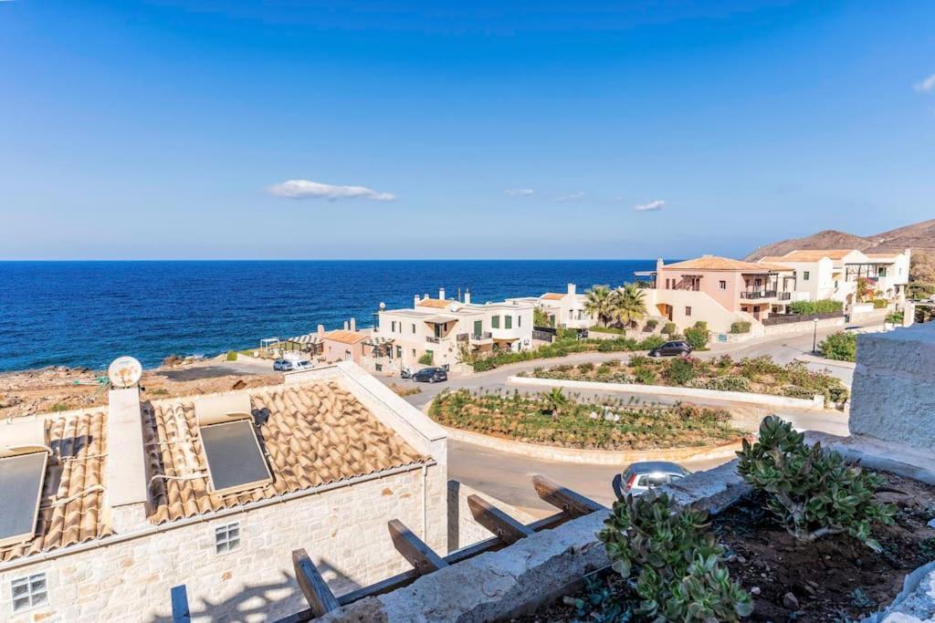 Zefyros Suite , Seafront Retreat ! Pánormos Eksteriør bilde