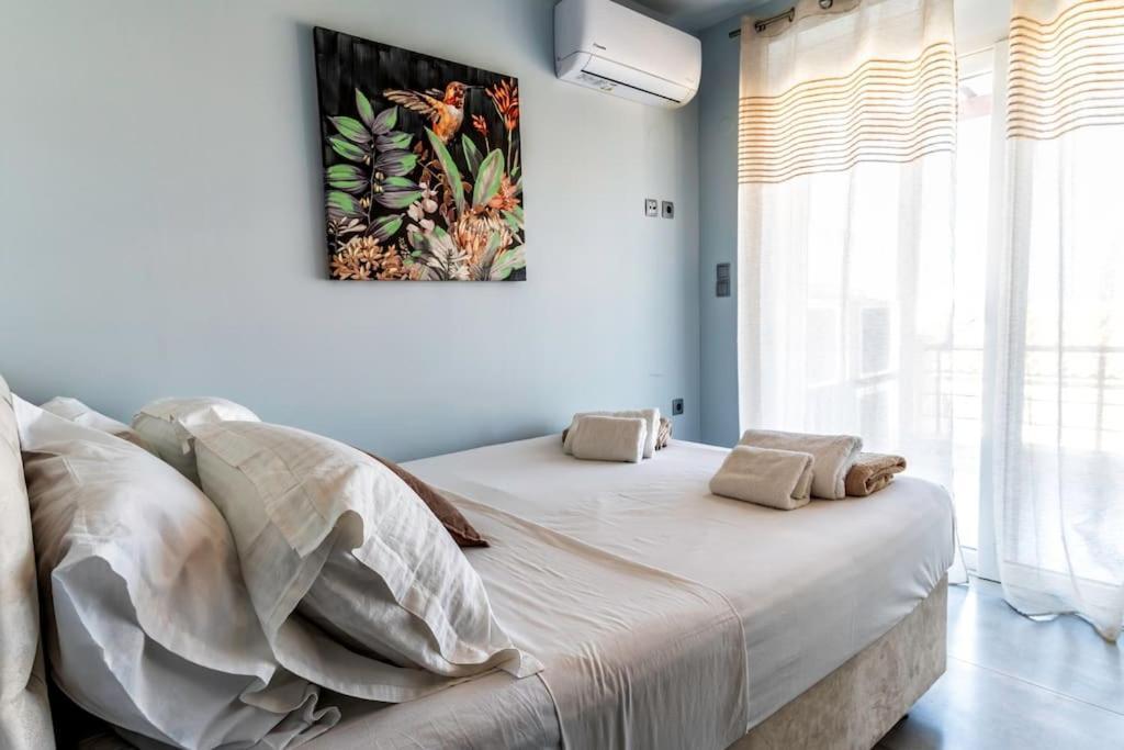 Zefyros Suite , Seafront Retreat ! Pánormos Eksteriør bilde