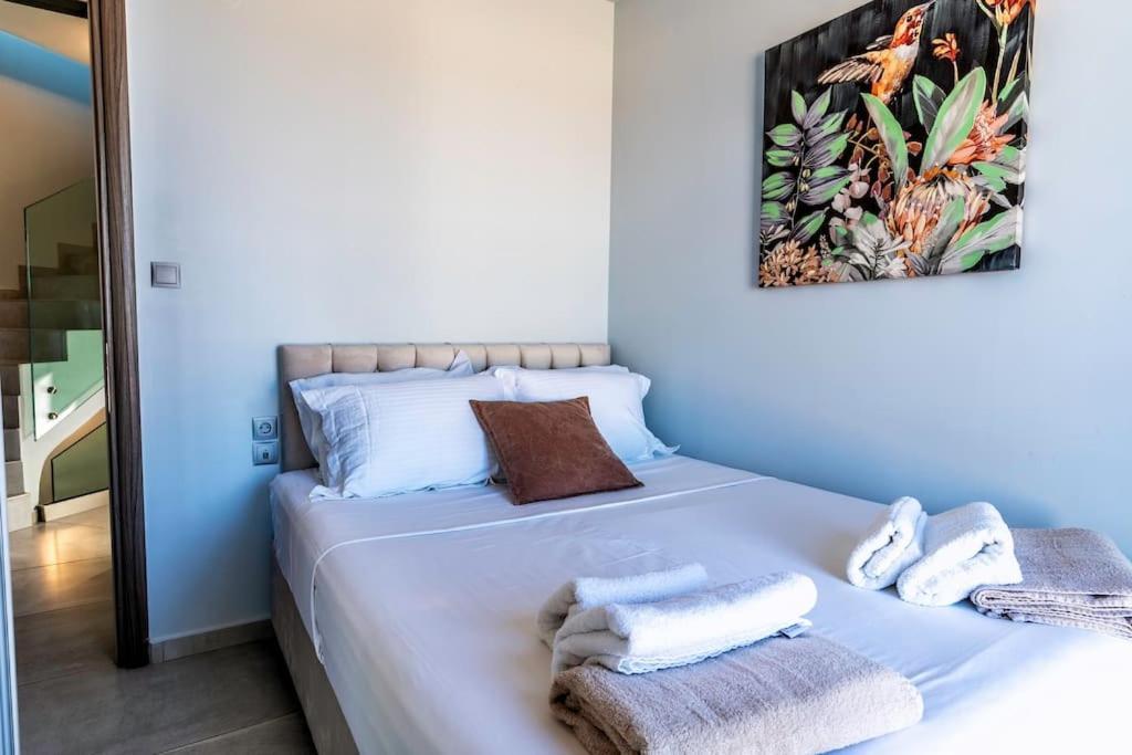 Zefyros Suite , Seafront Retreat ! Pánormos Eksteriør bilde
