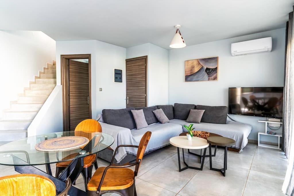 Zefyros Suite , Seafront Retreat ! Pánormos Eksteriør bilde