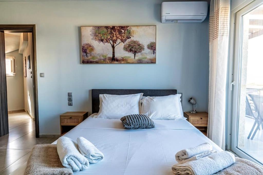 Zefyros Suite , Seafront Retreat ! Pánormos Eksteriør bilde