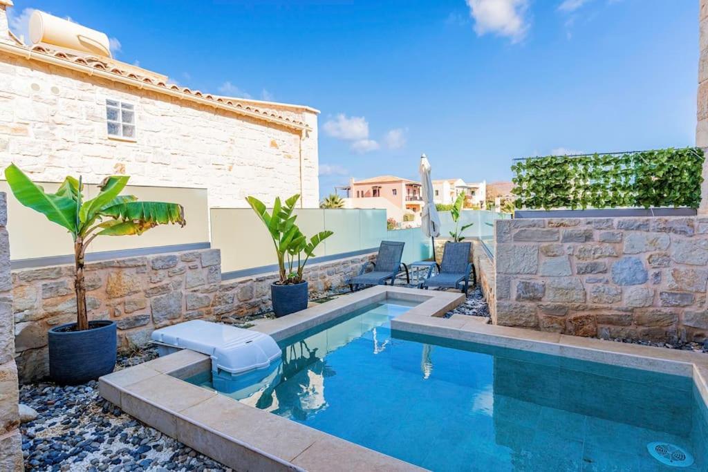 Zefyros Suite , Seafront Retreat ! Pánormos Eksteriør bilde